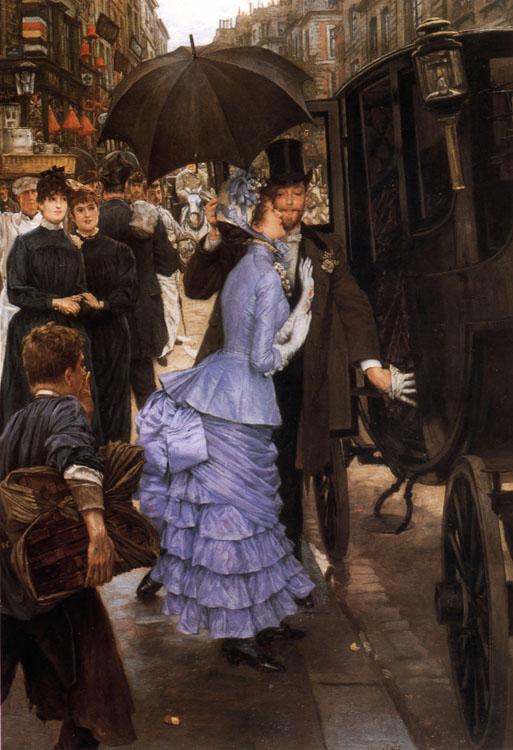 James Tissot La Demoiselle D'Honneur (The Bridesmaid) (nn01) oil painting image
